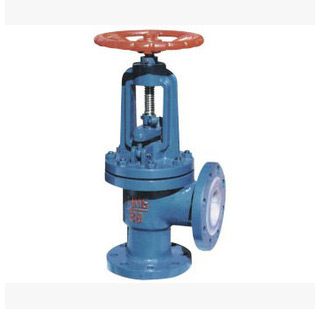 luorine lining right angle valve